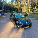 Renault Mégane Estate, zwart metallic, 5-drs, benzine, 2018, Auto's, Voorwielaandrijving, Zwart, 4 cilinders, Zwart