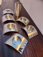 Zack waxinehouuders, Ophalen of Verzenden, Zo goed als nieuw, Rechthoekig