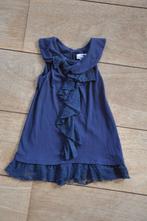 Feestelijke donkerblauwe jurk van Chicco maat 86, Kinderen en Baby's, Babykleding | Maat 86, Meisje, Jurkje of Rokje, Ophalen of Verzenden