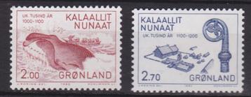 TSS Kavel 1160057 Groenland Postfris minr  138-139  beschikbaar voor biedingen