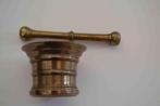 Vijzel - brons - 19de eeuw met bijbehorende stamper, Antiek en Kunst, Antiek | Koper en Brons, Ophalen, Brons