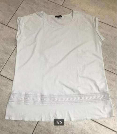 Yesta top mt. 44 ( zie afmetingen), Kleding | Dames, Grote Maten, Zo goed als nieuw, Shirt of Top, Wit, Ophalen of Verzenden