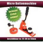 Te huur button machine., Ophalen, Gebruikt, Overige