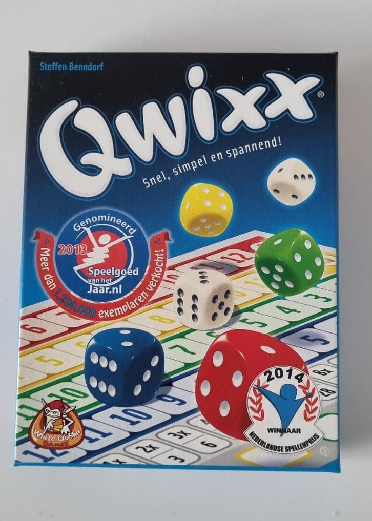 Qwixx, Hobby en Vrije tijd, Gezelschapsspellen | Bordspellen, Nieuw, Drie of vier spelers, Ophalen
