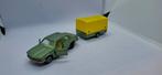 Bmw 733 met aanhanger  majorette, Hobby en Vrije tijd, Modelauto's | 1:87, Ophalen of Verzenden, Zo goed als nieuw, Auto, Majorette