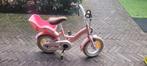 12 inch Meisjesfiets - Leuke kinderfiets!, Fietsen en Brommers, Gebruikt, 14 inch of minder, Ophalen of Verzenden, Handrem