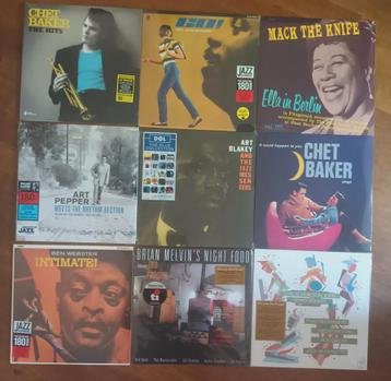 JAZZ LP'S nieuw €16.50/Chet Baker,Art Pepper,Miles Davis enz beschikbaar voor biedingen