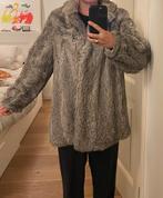 100% bont vintage jas, Ophalen of Verzenden, Gedragen, Grijs