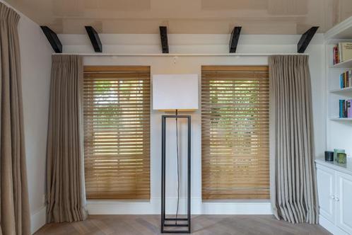 B keuze bamboe jaloezie 60% korting 50x175cm NU €20 OP=OP, Huis en Inrichting, Stoffering | Gordijnen en Lamellen, Gebruikt, 200 cm of meer
