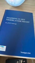 J.W.P. Verheugt - Inleiding in het Nederlandse recht, Ophalen of Verzenden, Zo goed als nieuw, J.W.P. Verheugt