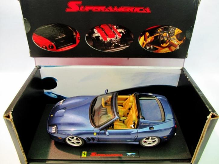 Ferrari 575 SuperAmerica 1/18 Mattel Elite J2922, Hobby en Vrije tijd, Modelauto's | 1:18, Nieuw, Auto, Hot Wheels, Verzenden