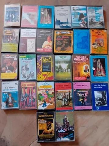 26 muziek cassettebandjes bzn klassiek MC Hammer beschikbaar voor biedingen