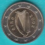 Ierland 2 euro 2002 UNC in munthouder, 2 euro, Ierland, Ophalen of Verzenden, Losse munt