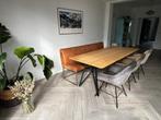 Eettafelstoelen en -bank Robuuste Tafels te koop (yardsale!), Ophalen, Gebruikt, Leer, Drie