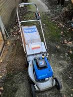 motormaaier (gegoten aluminium maaidek), Tuin en Terras, Grasmaaiers, Ophalen, Cirkelmaaier, Gebruikt, 50 cm of meer