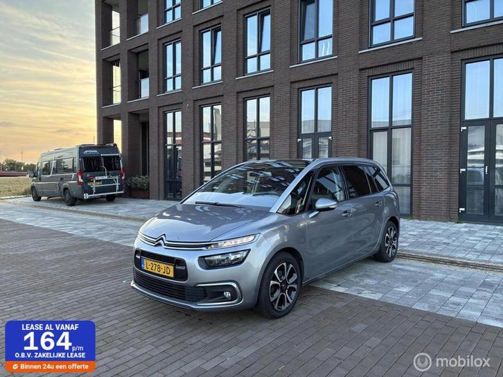 Citroen Grand C4 SpaceTourer 1.2 PureTech Shine, Auto's, Citroën, Bedrijf, Te koop, C4 (Grand) Picasso, ABS, Achteruitrijcamera