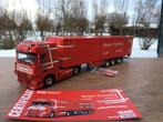 WSI DAF 95 XF Henri Verkleij Box Trailer en Scania Geelhoed, Hobby en Vrije tijd, Modelauto's | 1:50, Nieuw, Ophalen of Verzenden