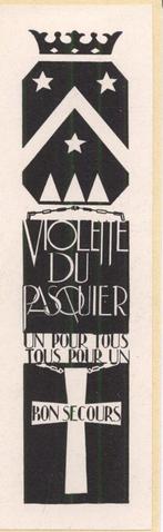 1467 Ex Libris Nederland : Jeanne Bieruma Oosting, 1929, Antiek en Kunst, Kunst | Etsen en Gravures, Verzenden