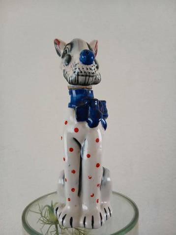 Rye drank fles kruik karaf in de vorm van een hond beschikbaar voor biedingen
