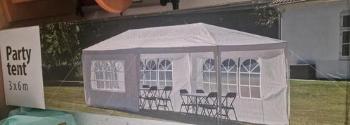 Nieuwe partytent 3x6 meter – wit, Tuin en Terras, Partytenten, Nieuw, Partytent, 5 tot 8 meter, Minder dan 4 meter, Ophalen of Verzenden