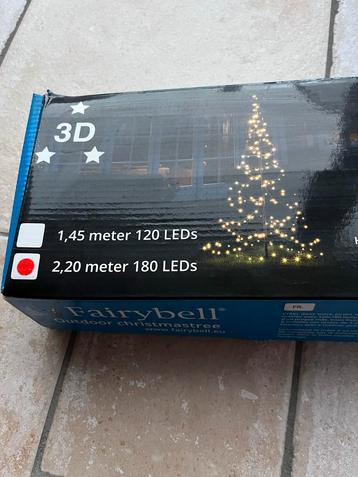Fairybell 3D-Kerstboomverlichting 2,20m - Nieuw beschikbaar voor biedingen
