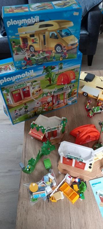 playmobil camper en camping beschikbaar voor biedingen
