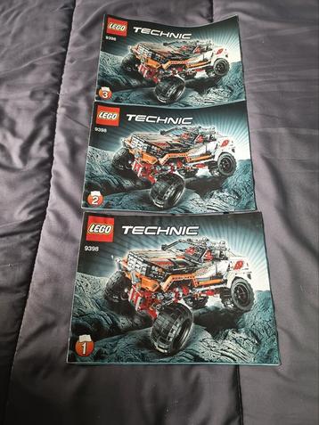 LEGO Technic 9398 Monster Truck - Compleet met Instructies beschikbaar voor biedingen