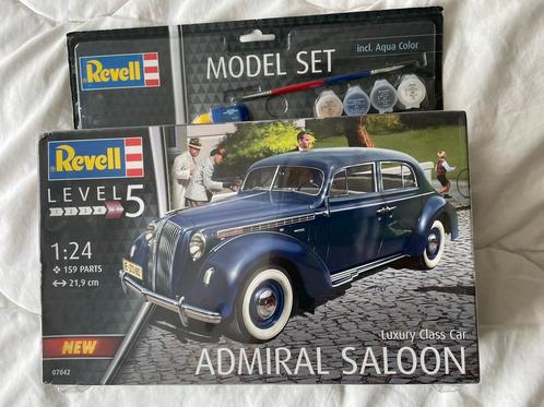 Revell Admiral saloon, Hobby en Vrije tijd, Modelbouw | Auto's en Voertuigen, Zo goed als nieuw, Auto, Groter dan 1:32, Revell