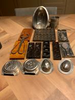 Antieke Vintage bakvormen Chocoladevormen, Ophalen of Verzenden