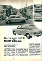 Autokampioen test Austin Balanza 1965, Gelezen, Overige merken, Ophalen of Verzenden