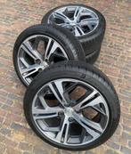 Mooie 17” Peugeot 208 GTI velgen + bijna nieuwe 205/45 R17, Banden en Velgen, Nieuw, 17 inch, Zomerbanden