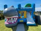 Multiplay haai springkussen met glijbaan te huur, Ophalen