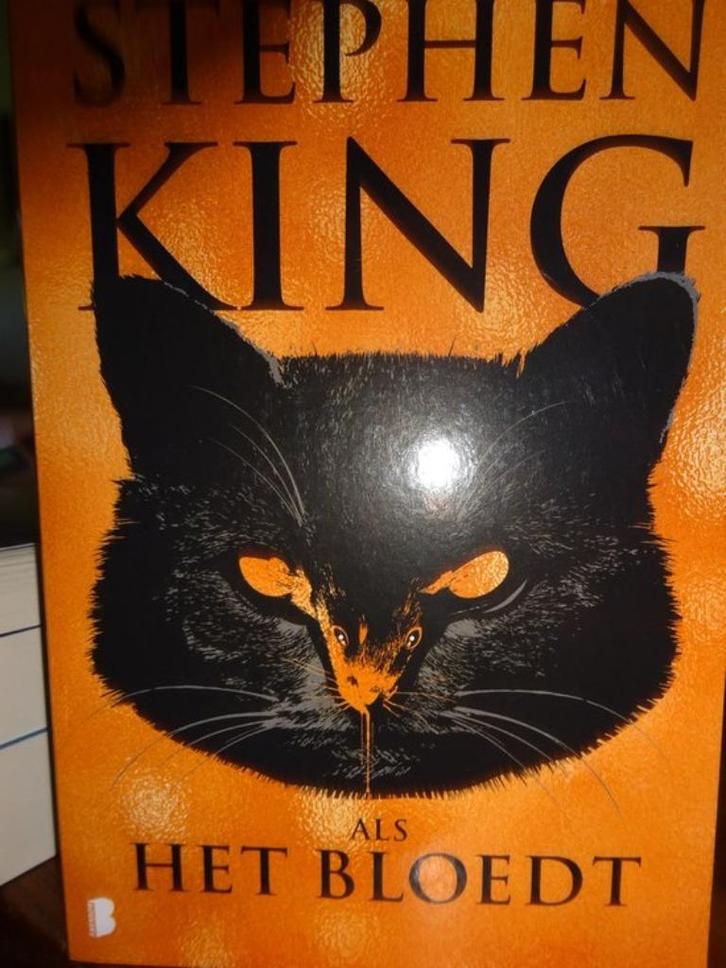 Stephen King- Als het Bloedt, Boeken, Thrillers, Zo goed als nieuw, Verzenden