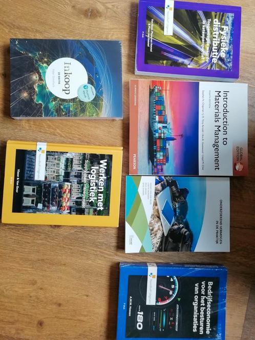 Studieboeken voor het 1ste jaar logistiek management HVA, Boeken, Economie, Management en Marketing, Nieuw, Management, Ophalen of Verzenden