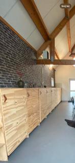 2 nieuwe rollen steentjes behang, Ophalen of Verzenden, Nieuw