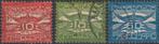 Nederland- 1921- Luchtpost - NVPH LP-1 t/m LP-3 - G, Verzenden, T/m 1940, Gestempeld