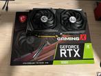 MSI Geforce RTX 3060 Gaming X 12G videokaart, GDDR6, PCI-Express 4, Ophalen of Verzenden, Zo goed als nieuw