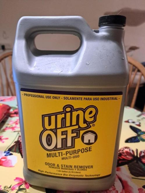 urine off, super grote fles van 3,78 liter, Dieren en Toebehoren, Katten-accessoires, Nieuw, Ophalen of Verzenden