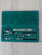 Vintage Passerset  passer in Luxe Doos  tekenen, Antiek en Kunst, Ophalen