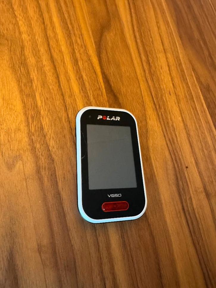 Polar V650 fietsnavigatie, Fietsen en Brommers, Fietsaccessoires | Fietscomputers, Gebruikt, Draadloos, GPS, Waterdicht, Ophalen of Verzenden