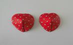Jamais Vecu Luxueuze Nipple Covers Heart Wit - Rood (557), Jamais Vecu, Ophalen of Verzenden, Overige kleuren, BH