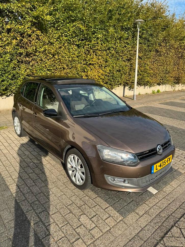 Volkswagen Polo 1.2 TSI 2012 Pano, Bruin., Auto's, Volkswagen, Particulier, ABS, Adaptive Cruise Control, Airbags, Airconditioning