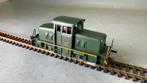 Fleischmann ho 1306 Dieselloc , groen ., Fleischmann, Ophalen of Verzenden, Zo goed als nieuw, Gelijkstroom