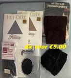 6x merk panty's -oa 60 deniers -38/40 -fantasie&visnet-nieuw, Ophalen of Verzenden, Nieuw, Zwart, Panty