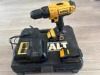 Dewalt DCD733 Accu Boormachine 14,4V 2 accu’s, Verzenden