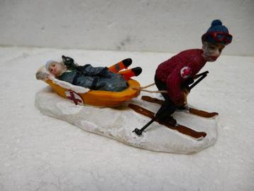 luville Ski Rescue kerstdorp poppetjes figurines accessoires beschikbaar voor biedingen