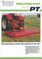 Folder Votex Weilandbloter PT, Ophalen of Verzenden, Gelezen, Tractor en Landbouw