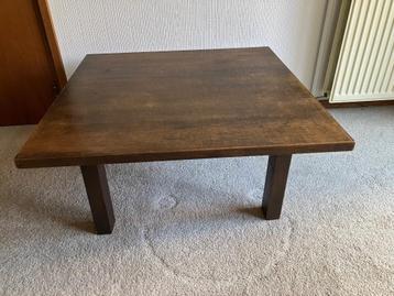 Houten vierkante Hoektafel beschikbaar voor biedingen