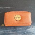 Oranje portemonnee met veel vakjes Mulberry logo 2103, Sieraden, Tassen en Uiterlijk, Portemonnees, Gebruikt, ?, Oranje, ?