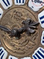 Grote antieke lantaarn klok 38 cm hoog €600., Antiek en Kunst, Antiek | Klokken, Ophalen